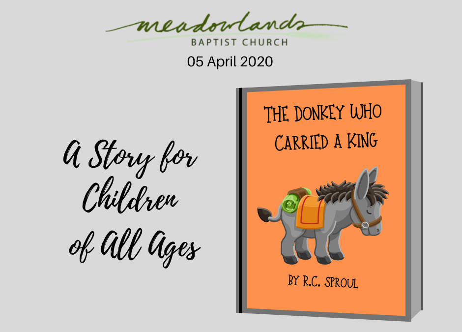 Special Children’s Story Available for April 5, 2020