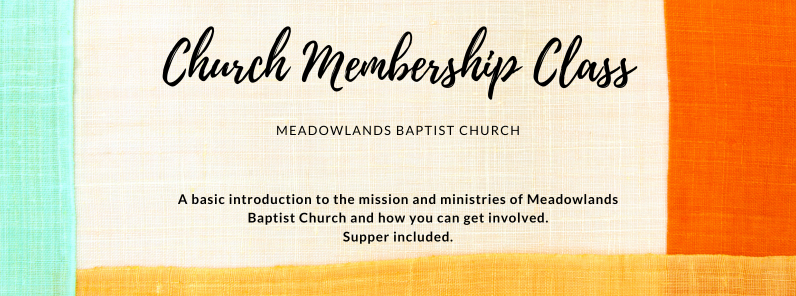 Church Membership Class