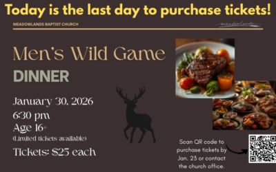 Men’s Wild Game Dinner 2026
