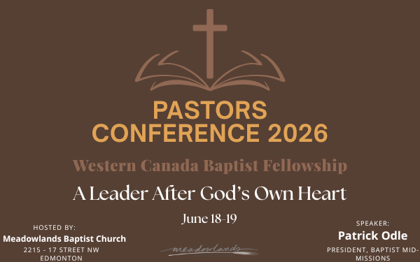 WCBF Pastors Conference 2026